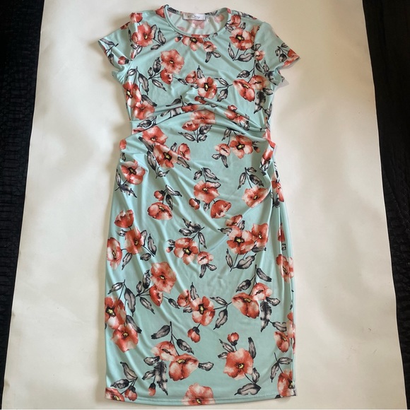 “My Bump Floral Maternity Dress - Medium - Picture 7 of 10